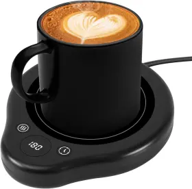 Unbranded / Generic 445047365300 Coffee Cup Warmer With 3 Temps Candle For Desk Faster Heat-up