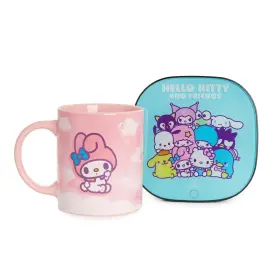 Uncanny Brands 840790132891 Ds My Melody Coffee Mug With Electric Warmer Keeps Your Favorite Beverage Wa