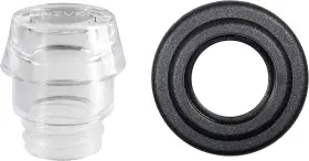 7539772092 Univen Plastic Knob Top And Washer Ring Compatible With Farberware Yosemite Coff