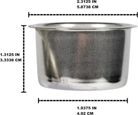 Synchkg120666 Univen Espresso Maker Filter Basket Cup Replaces Mr. Coffee 4101 #2