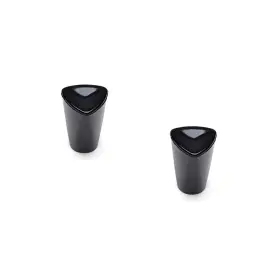 55706 Universal Fitz-all Replacement Pot Knobs Tall Set Of 2 Black