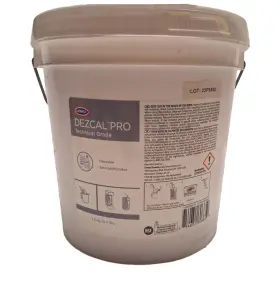 15-dezpr04-10 Urnex Dezcal Pro Technical Grade Descaler Powder 4.3 Kg 1 Gallon Pail
