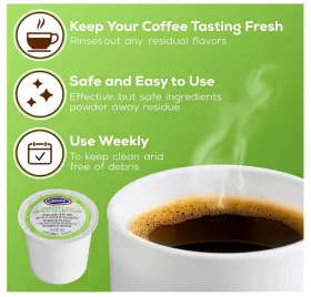 25-ccp-uxk15 Urnex 32 K-cup Cleaner Pod Cups For Cleaning Keurig And All Coffee Maker Brewers #3