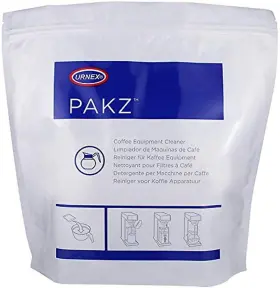 Urnex 754631601654 Pakz Professional Coffee Equipment Cleaner - 20 Packets Cleans Brew Basket