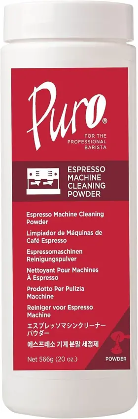 Urnex 887666786413 Puro Caff - 20 Ounce Espresso Machine Cleaner Cleaning Powder Back Flush