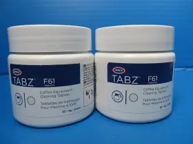 Ubi60031 Urnex Tabz F61 Coffee Equipment Cleaning Tablets 30ct 4g Lot Of 2