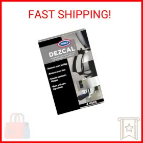Urn1801 Urnex Descaling Powder Solution - 4 Uses Activated Scale Remover For Use With Keurig