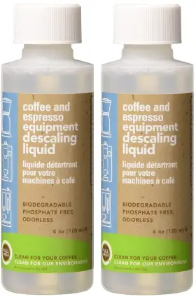 Urn2401 Urnex Biocaf Espresso Descaling Solution 4 Ounce 2 Single Bottles Safe To Use Wit