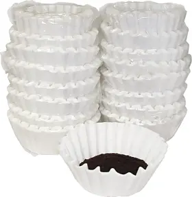 620014 Usa Basket-style Coffeemaker Coffee Paper Filter White #2