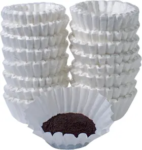 620014 Usa Basket-style Coffeemaker Coffee Paper Filter White