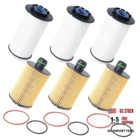 Vainely 68235275aa 3 Pairs Fuel Filter And 68229402aa Oil Filters Compatible With