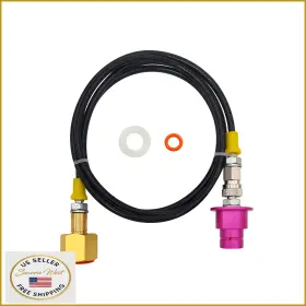 B0b71hjrtw Vavoger Soda Terra Co2 Adapter Quick Connector 60in Hose For Art Gaia D Machines