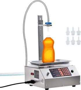 30-15000g Vevor 10l-v1 Paste Liquid Filling Machine 17l/min Large Flow Rate