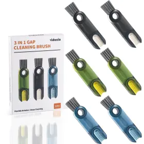 Vidonio 737417939448 3 In 1 Cup Lid Gap Cleaning Brush Set Multifunctional Insulation Bottle Clea