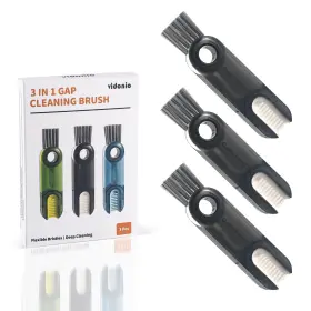 Bsk001 Vidonio 3 In 1 Cup Lid Gap Cleaning Brush Set Multifunctional Insulation Bottle Clea