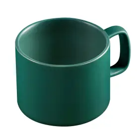 Vobaga 602815745550 Coffee Mug 11 Oz Tea Cup With Flat-bottom Warming Milk For Office And