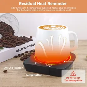 Vobaga 602815750585 Mug Warmer& Coffee Warmer For Office Desk Use Candle With T #3