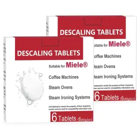 Vutee 757111440095 Descaling Tablets Compatible With Miele 12 Count