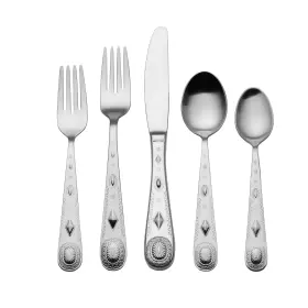 5071126 Wallace Taos 45-piece Stainless Steel Flatware Set Service For 8