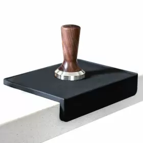 Watchget 972001180187 Espresso Tamping Mat Coffee Tamper Black Silicone Food Pad 8i