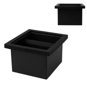 Watchget 972001181146 Espresso Knock Box - Built-in Stainless Steel And Silicone Coffee C