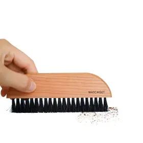 Watchget 972001181955 Coffee Grinder Cleaning Brush Wood Handle Espresso Cleaner M