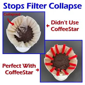 Weebak 860005805860 Coffeestar Inch Reusable Coffee Filter Stabilizer #3