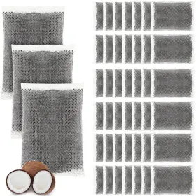 63672 Weewooday 50 Pcs Activated Charcoal Distiller Water Filters Coconut Shell
