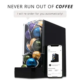 Weplenish 851584008018 Java Smart Coffee Pod Holder With Amazon Dash Replenishment Nespresso