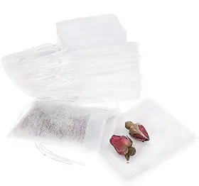 8541897181 Wesdxc56 Tea Filter Bags 400 Pcs Disposable Cotton Drawstring Loose Leaf