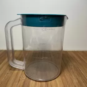 6050 West Bend Iced Tea Maker Pitcher Replacement Vintage Green Blue Teal #2