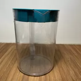 6050 West Bend Iced Tea Maker Pitcher Replacement Vintage Green Blue Teal #3