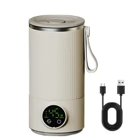 Wglhjjrjbkfb250222 Wgl&hj Electric Self Heating And Stirring Coffee Mug Rechargeable Smart Temperature Co