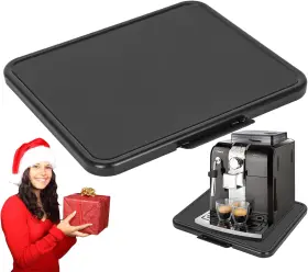 Ves1664 Whaleme Kitchen Appliance Sliding Tray - Coffee Maker Slider With Rolling Wheels Under C