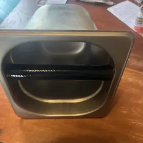Scd-5 Winco Coffee Grounds Knock Box With Bar Espresso Residue Container S/s #3