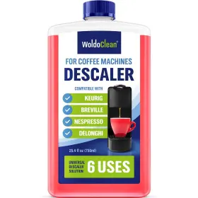 Woldoclean 743401267015 Descaling Solution For Coffee And Espresso Maschine - Compatible Keurig B