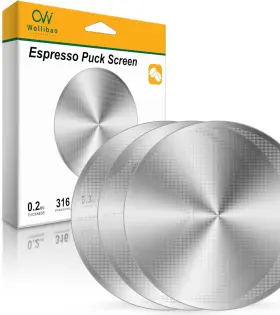 Wb0004 Wollibao 3 Pack Espresso Puck Screen For Breville Machine Ninja Cafe Luxe 316 S