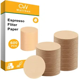 Wb0023 Wollibao 600pcs Espresso Filter Paper For Breville And Ninja Coffee Makers 54mm