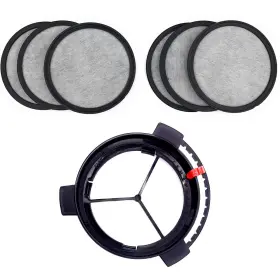Xcivi 686082698023 Coffee Maker Water Filtration Set Filter Disk With Frame For Mr. Brewe