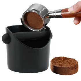 Xihuadou 22432758 Espresso Knock Box Coffee Grounds Container - Shock-absorbent W