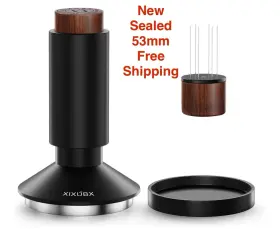 Hm030 Xixubx 2-in-1 53mm Espresso Tamper And Magnetic Wdt Tool Barista Coffee New