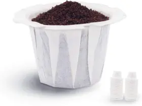 Xmcosocs 313016624659 Disposable Coffee Filters 100 Count For Keurig Single Serve 1.0 And 2.0