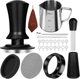 Y-step 313047573568 25 Pcs Espresso Accessories Kit Tamper Coffee Set 5