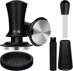 Y-step 445027784794 51mm Espresso Tamper Set With 30lb Calibrated Spring Loaded Accessorie