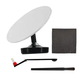 Yabahuwjn015 Yabahu Yabahuespresso Shot Mirror And Brush Set With Spoon Multi-position Rotatable B