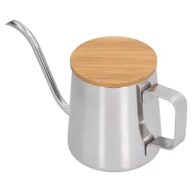 Yaogohua 643779773237 Silver Coffee Pot Pour Over Drip Kettle 350ml Stainless Steel Gooseneck Coffe