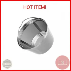 Yeosen 713752427932 Stainless Steel Reusable Coffee Filters Basket 8 12 Cup Sturdy Permanent