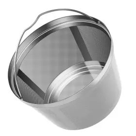 Bcf-02 Yeosen Stainless Steel Reusable Coffee Filters Basket 8 12 Cup Sturdy Permanent Coff