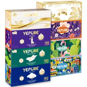 Bzhj600-8 Yepure Ultra Care Facial Tissues With 30% Lotion - 4-ply Soft For Se