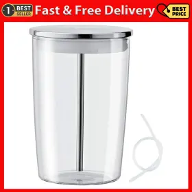 Yhmyoalu0407 Yhmyoalu 313050892854 Glass Milk Container Compatible For Jura Automatic Coffee Machines Clear Ju R